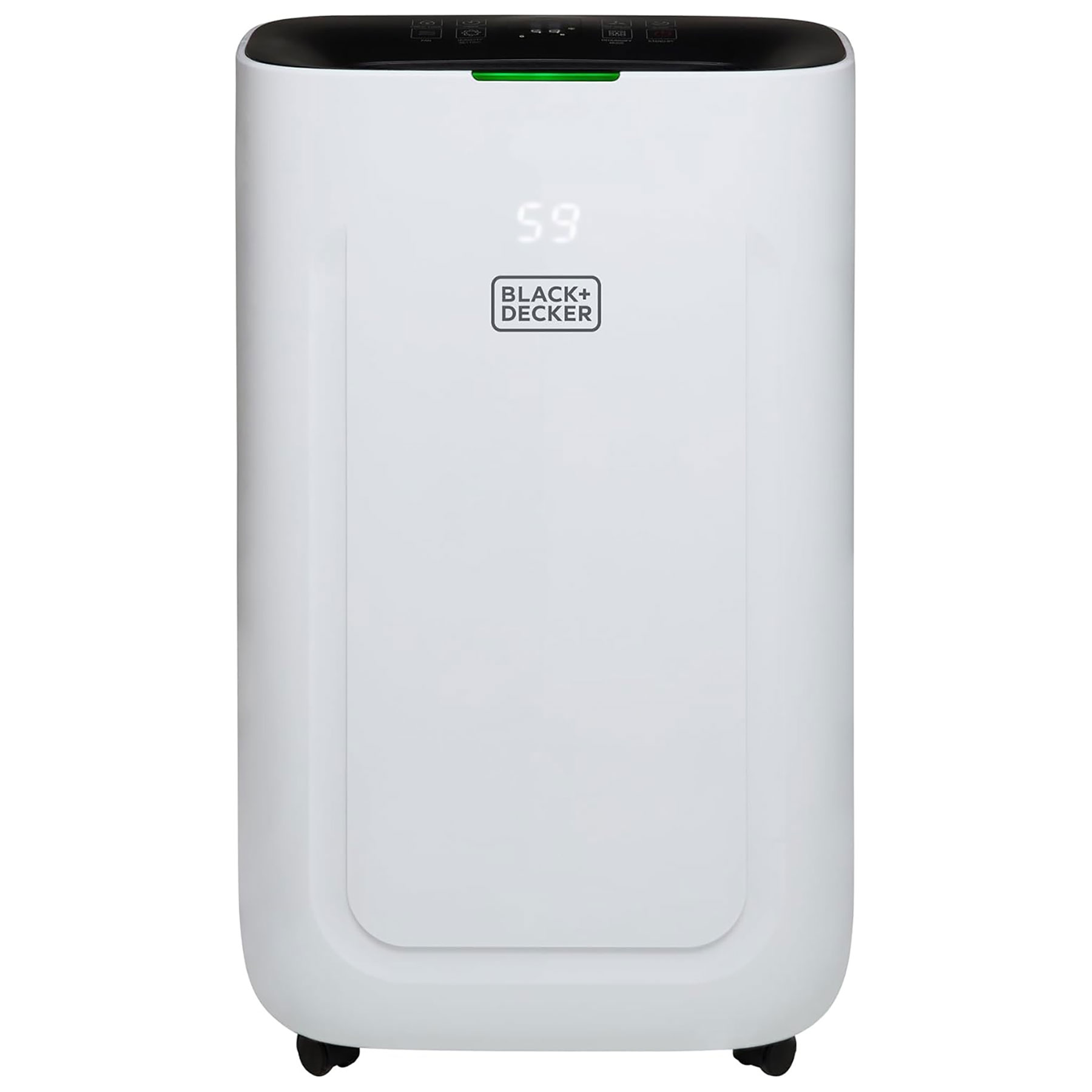 Black Decker BXEH60014GB 20L Smart Dehumidifier Air Purifier White 24H