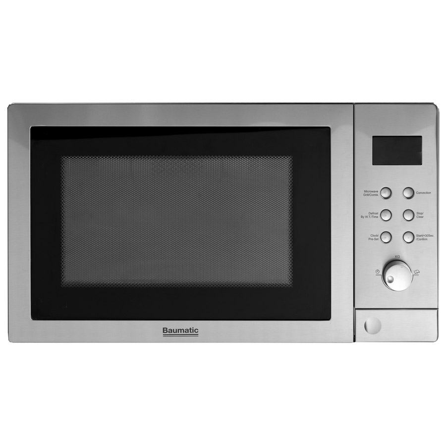 Baumatic BTM25.5SS Combination Microwave Oven in Stainless Steel, 900W 25L