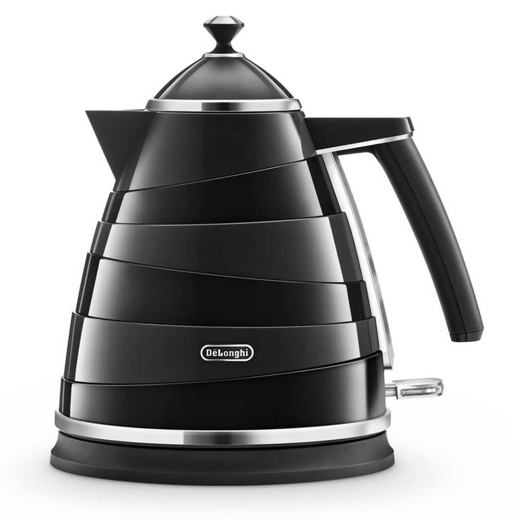 DeLonghi KBA3001.BK AVVOLTA Cordless Jug Kettle in Black 1.7L 2.0kW