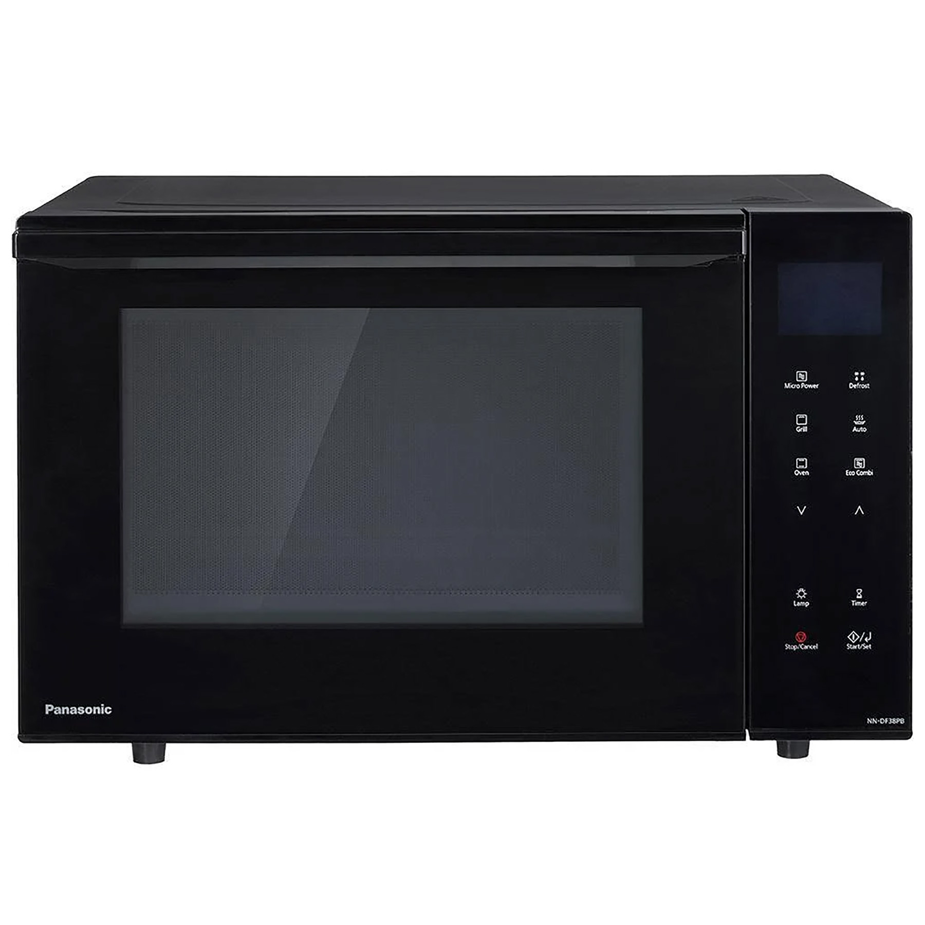 Panasonic NN DF38PBBPQ Flatbed Combination Microwave Oven in Black 23L