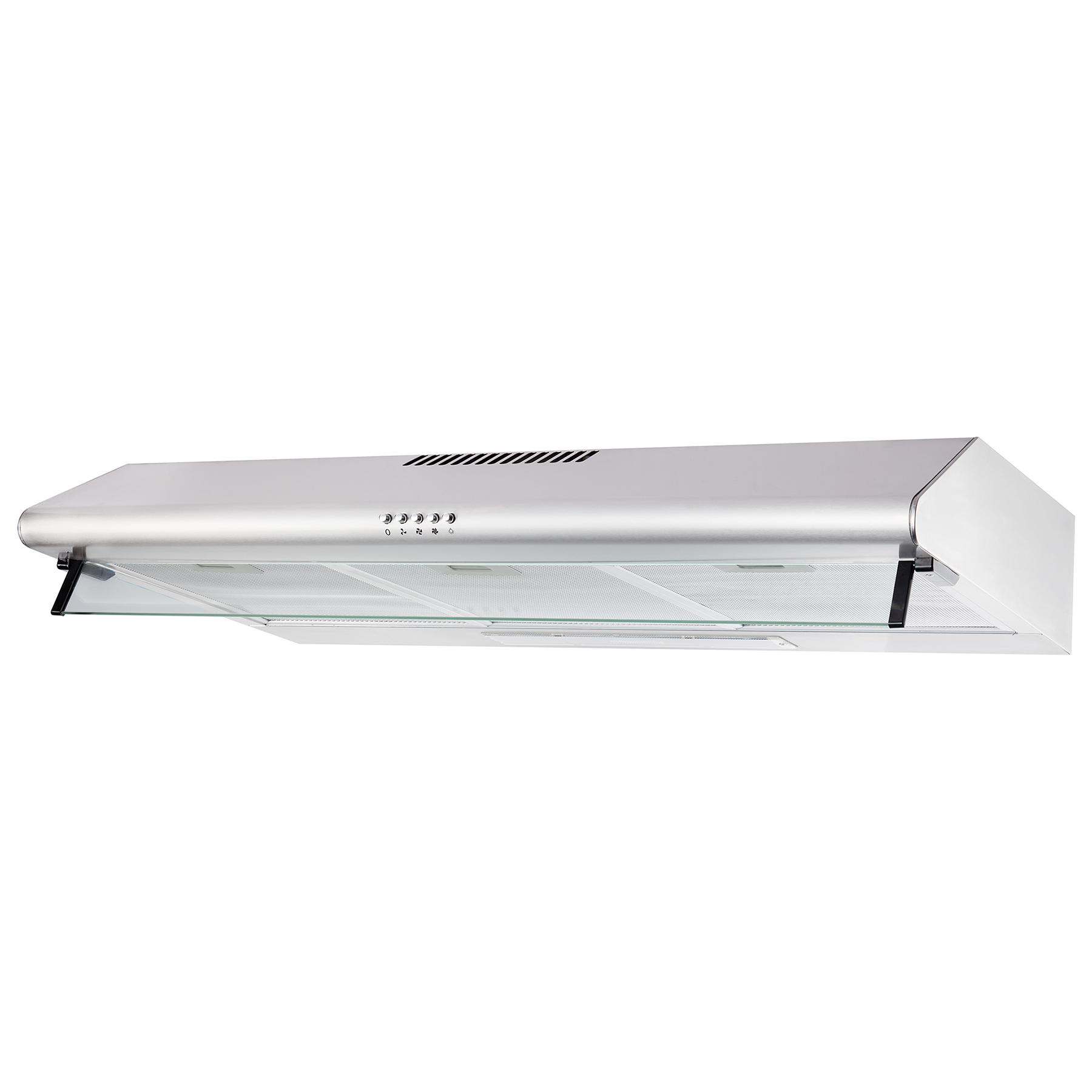 Culina UBSDVH90SS 90cm Visor Extractor Hood in St/Steel 3 Speed Fan