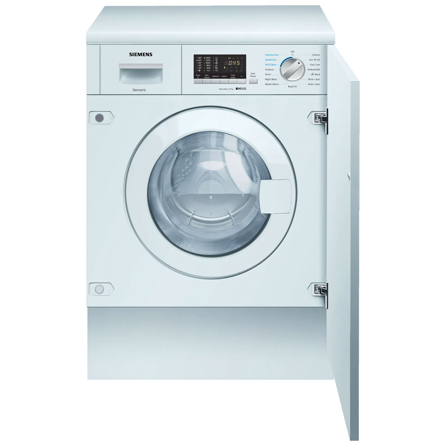 Siemens WK14D543GB iQ500 Integrated Washer Dryer 1400 Spin 7kg 4kg E R